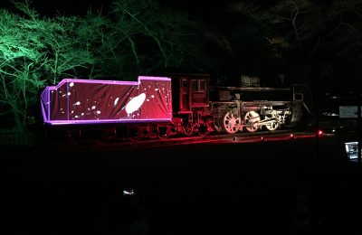 プロジェクションマッピング＠岩出山さくら祭り2017