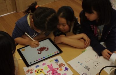 子どもの自由な発想を活かす遊び「発想おえかき」