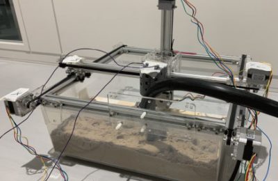 粉体を素材とした立体物を造形する加工機の開発
